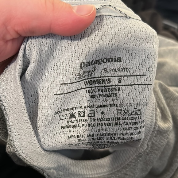 Patagonia Capilene 3 Midweight Crew Top Baselayer
Long Sleeve - Picture 7 of 7